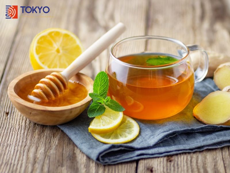 tắm trắng bằng bia với mật ong