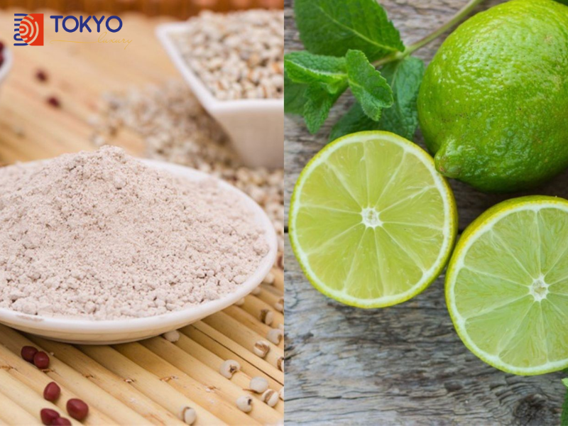 tắm trắng với đậu đỏ