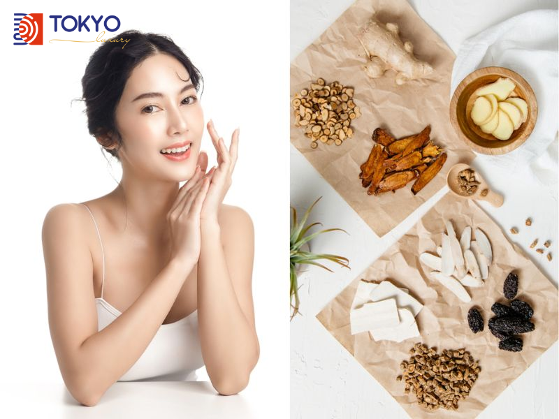 các vị thuốc bắc dùng để tắm trắng