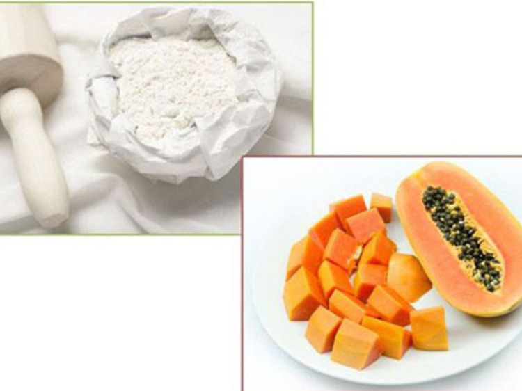 tắm trắng bằng đu đủ