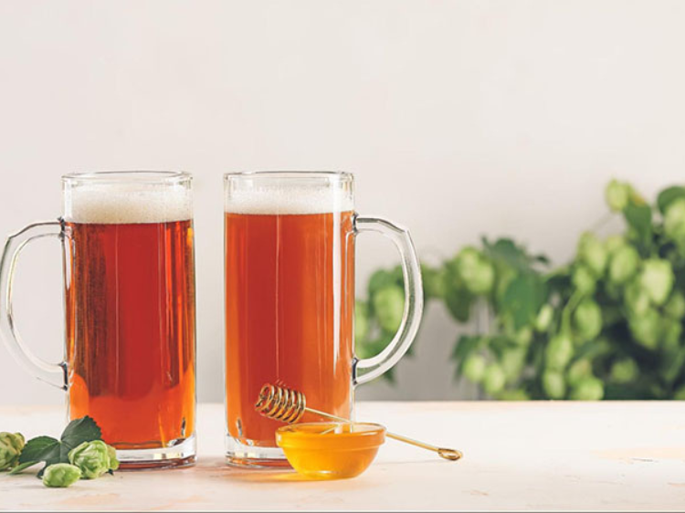 tắm bia có trắng không