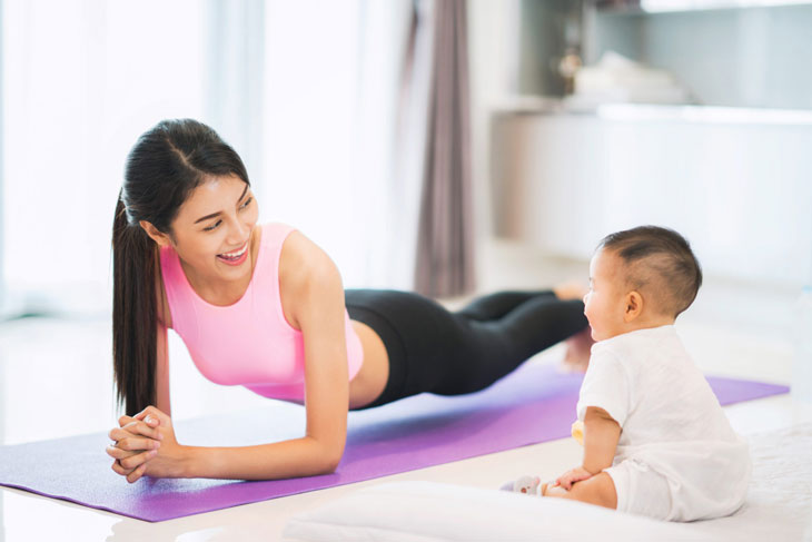 Tập thể dụng - Phương pháp Giảm mỡ bụng sau sinh