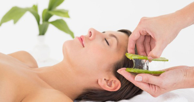 Đắp mặt nạ với nha đam
