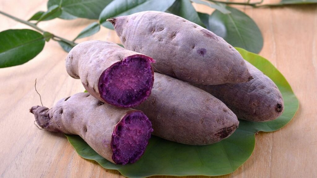 Khoai lang: Dưỡng ẩm và tăng cường đàn hồi da