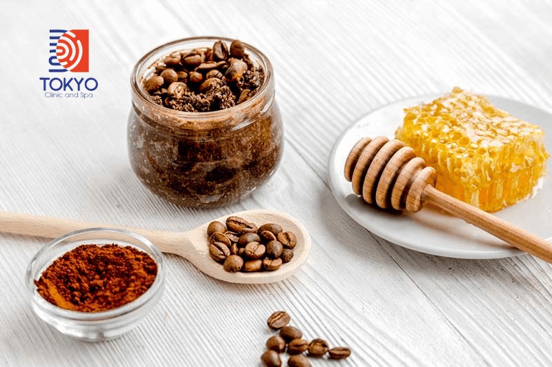 Bã Cà Phê + Mật Ong