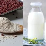 tắm trắng bằng bột đậu đỏ với sữa tươi