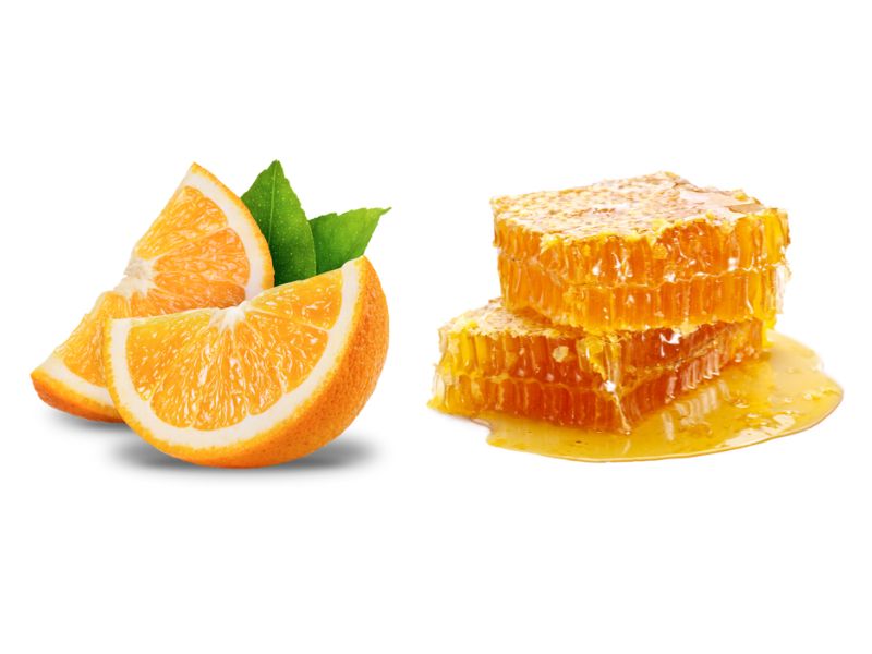Cam Tươi và Mật Ong (Phục Hồi, Sạch Mụn và Chống Lão Hóa)
