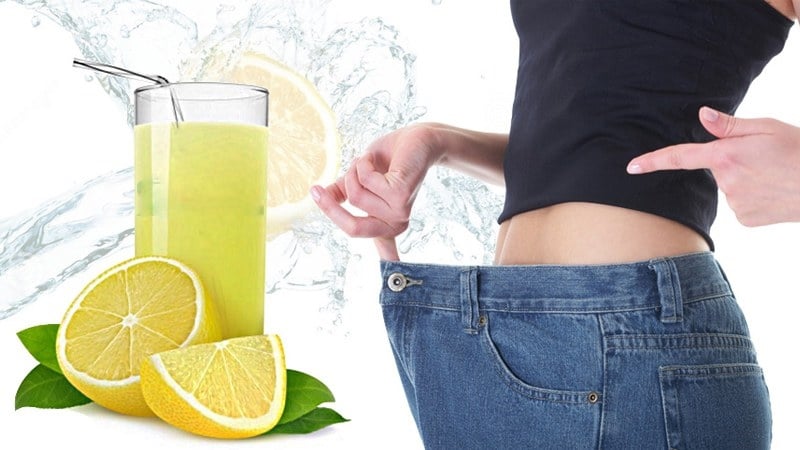 Uống nước chanh buổi sáng hỗ trợ giảm cân