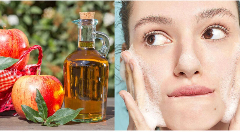 Tác Dụng của Giấm Táo với Da Mặt
