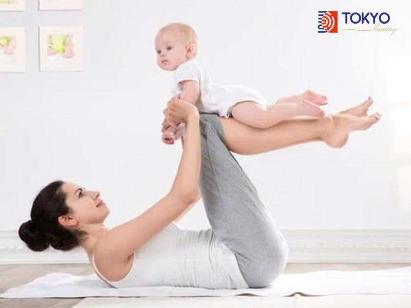 Giảm cân sau sinh an toàn